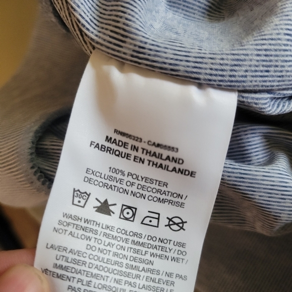 New nike yoga blue/white stripes shorts - Picture 4 of 4